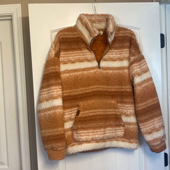 Roxy Quarter Zip Pullover Large - Picture 1 of 3